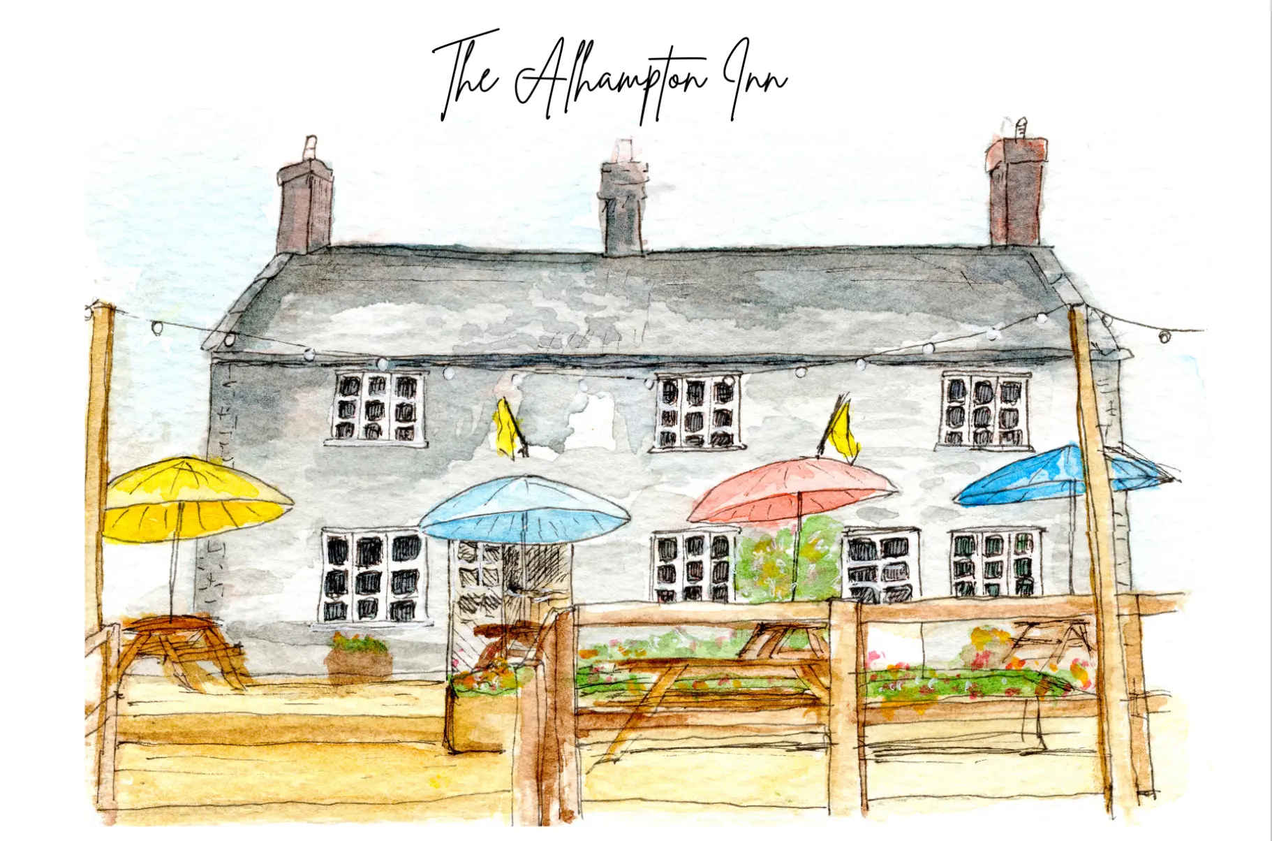 The Alhampton Inn — house illustration